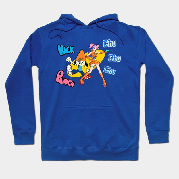 Kick! Punch! Chu! Chu! Chu1 Hoodie by Charlie8090